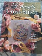 Borduurboek Heavenly Cross-stitch van Marie Barber, Hobby & Loisirs créatifs, Broderie & Machines à broder, Comme neuf, Patron