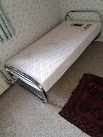 Lit métallique vintage, Maison & Meubles, Chambre à coucher | Matelas & Sommiers, Enlèvement, Utilisé, Une personne, Sommier