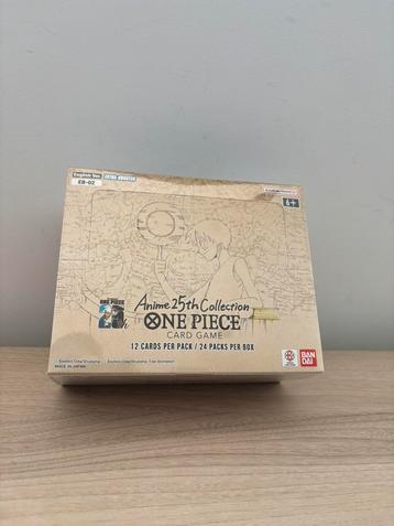 One piece EB - 02 Anime 25th Collection Booster Box beschikbaar voor biedingen