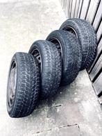 Vier autowielen met velgen, Auto-onderdelen, Banden en Velgen, Ophalen, Gebruikt, 15 inch, Banden en Velgen