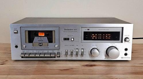 Technics RS-M33 cassettedeck, Audio, Tv en Foto, Cassettedecks, Enkel, Overige merken, Tape counter, Ophalen of Verzenden