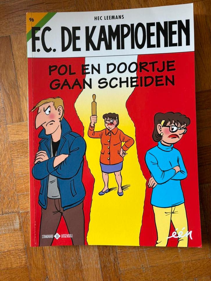 FC De Kampioenen - Pol en Doortje gaan scheiden, Livres, BD, Utilisé, Une BD, Enlèvement ou Envoi