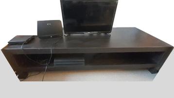 Table TV IKEA noir