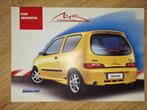 FIAT SEICENTO SCHUMACHER 2001 BROCHURE FOLDER 4 PAGINA'S CON, Boeken, Auto's | Folders en Tijdschriften, Ophalen of Verzenden