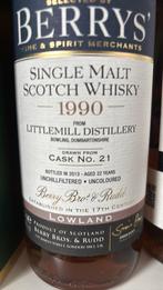 Littlemill 1990 Berry’s 22 years, Verzamelen, Ophalen, Zo goed als nieuw