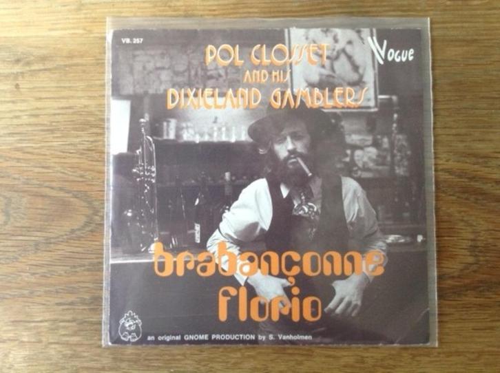 single pol closset and the dixieland gamblers, Cd's en Dvd's, Vinyl Singles, Single, Jazz en Blues, 7 inch, Ophalen of Verzenden