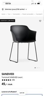 2 tuinstoelen en kussen, Tuin en Terras, Ophalen, Gebruikt