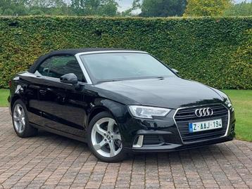 A3 Cabrio - 35 TFSI - automaat - Navi- Sportzetel- 49.000 km, Autos, Audi, Achat, Entreprise, Noir, 2 portes