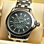 Omega Jacques Mayol, Handtassen en Accessoires, Horloges | Heren, Staal, Gebruikt, Staal, Polshorloge