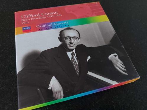 CLIFFORD CURZON - Decca Recordings 1949-1964 Vol.1 BOX 4 CD, CD & DVD, CD | Classique, Utilisé, Musique de chambre, Romantique