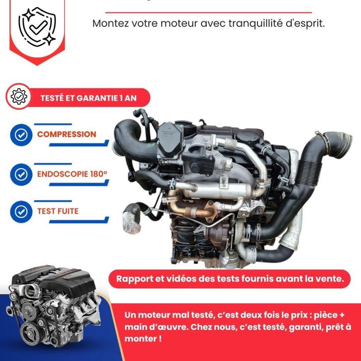 Volkswagen Transporter T5 1.9 TDI-motor — 102 pk — Ref. BRS, Auto-onderdelen, Motor en Toebehoren, Volkswagen, Nieuw, Ophalen of Verzenden
