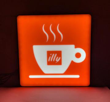 Lampe LED Illy Coffee — Barista Decor | Enseigne à café rétr, Neuf, Autres culots, Enlèvement ou Envoi, Moins de 30 watts