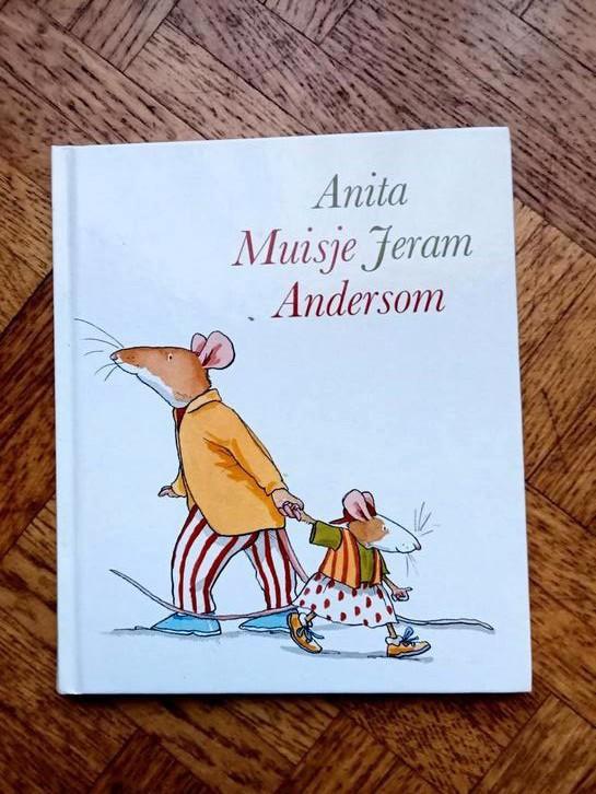 Anita Jeram :Muisjes andersom, Boeken, Prentenboeken en Plaatjesalbums, Gelezen, Ophalen of Verzenden