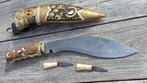 Rare et luxueuse dague Kukri népalaise, Collections, Couteau ou Poignard, Armée de terre, Enlèvement ou Envoi