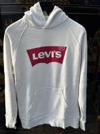 Pull à capuche blanc/rouge Small Levi's à 12 € / unisexe, Enlèvement, Levis, Porté, Blanc