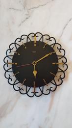Horloge murale vintage fer forgé, Ophalen, Wandklok