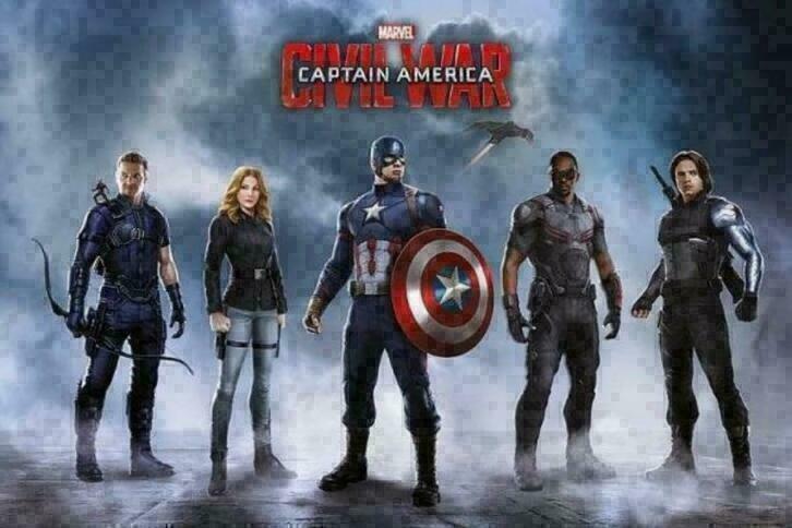 Avengers Captain America Civil War Maxi Poster, Kinderen en Baby's, Kinderkamer | Inrichting en Decoratie, Nieuw, Wanddecoratie