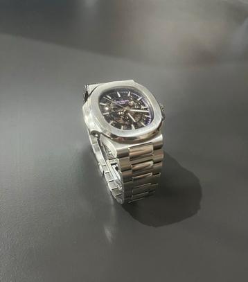 Patek Philippe Nautilus 5711 Skeleton Automatic, Enlèvement, Comme neuf, Montre-bracelet