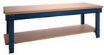 verstelbare werkbank met beukenhouten blad, Doe-het-zelf en Bouw, Werkbanken, Ophalen, Zo goed als nieuw, 170 cm of meer