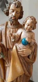 Vintage beeldje Jezus met kindje,30cm hoogte ,, Antiek en Kunst, Antiek | Religieuze voorwerpen, Ophalen of Verzenden