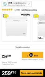 Dieprvries nieuw in doos ongeopend! 2 jaar garantie, Elektronische apparatuur, Vriezers en Diepvrieskisten, Ophalen of Verzenden