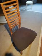 stoelen in lichte beuk, Huis en Inrichting, Stoelen, Ophalen, Zo goed als nieuw, Vier, Grijs