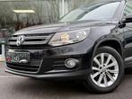 Volkswagen Tiguan LEDER / TREKHAAK / ZETELVERWARMING / PARKE, Auto's, Euro 5, Zwart, 4 cilinders, Zwart