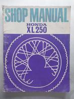 Werkplaatshandboek Honda XL250 editie 1972, Verzenden, Honda