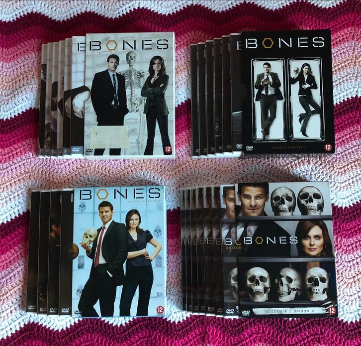 Bones seizoen 1, 2, 3 & 4 (apart of samen te koop), Cd's en Dvd's, Dvd's | Tv en Series, Zo goed als nieuw, Thriller, Boxset, Vanaf 12 jaar