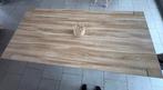 Table en chene 190/90, Maison & Meubles, Tables | Tables à manger, Enlèvement, Comme neuf