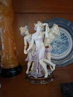 Groep porseleindansers uit Saksen of Meissen, Antiek en Kunst, Ophalen