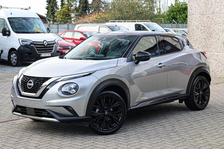Nissan Juke N-DESIGN*CAMERA*AUTOMAAT*HALF-LEDER*NAVIGATIE*, Auto's, Nissan, Bedrijf, Te koop, Juke, ABS, Achteruitrijcamera, Airbags