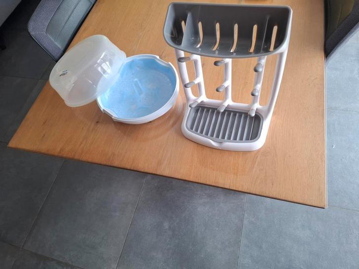 Philips Avent flessensterilisator + droogrek, Dieren en Toebehoren, Kattenmanden, Gebruikt, Overige, Ophalen