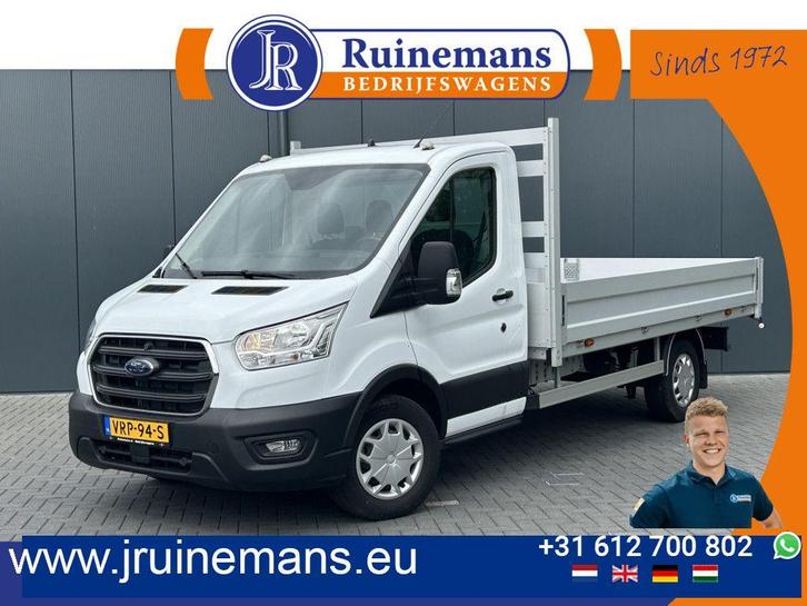Ford Transit 350 2.0 TDCI 130 PK WB 395 / 4.408 KM !! / LANG, Auto's, Bestelwagens en Lichte vracht, Airconditioning, Centrale vergrendeling