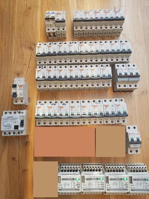 Automaten / Zekeringen, Doe-het-zelf en Bouw, Elektriciteit en Kabels, Gebruikt, Ophalen