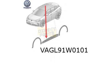 Volkswagen ID.4 (11/20-) stootlijst voorportier Links (9B9 s disponible aux enchères