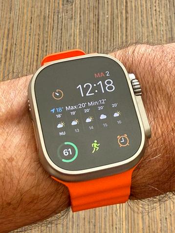 Apple Watch Ultra 2, met factuur en garantie/ als nieuw! beschikbaar voor biedingen