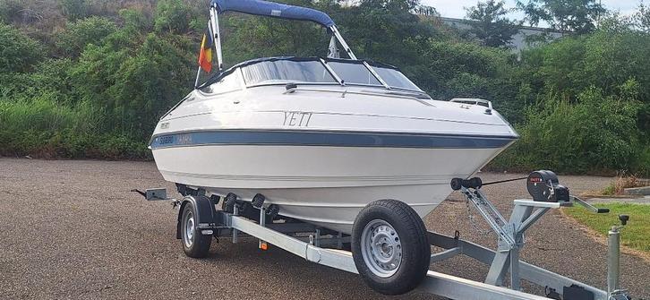 SUNBIRD CUDY 200, Watersport en Boten, Motorboten en Motorjachten, Gebruikt, Polyester, 6 tot 9 meter, Benzine, Binnenboordmotor