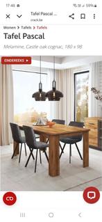 Rechthoekige eettafel, Huis en Inrichting, Ophalen, Nieuw, 50 tot 100 cm, Vijf personen of meer