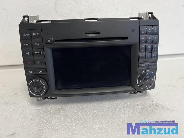 2008 Mercedes B Klasse W245 Navigatie radio W169 W639 W906, Autos : Pièces & Accessoires, Tableau de bord & Interrupteurs, Mercedes-Benz