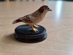 Vogel ( torenvalk )  op sokkel, Ophalen of Verzenden, Zo goed als nieuw, Vogel