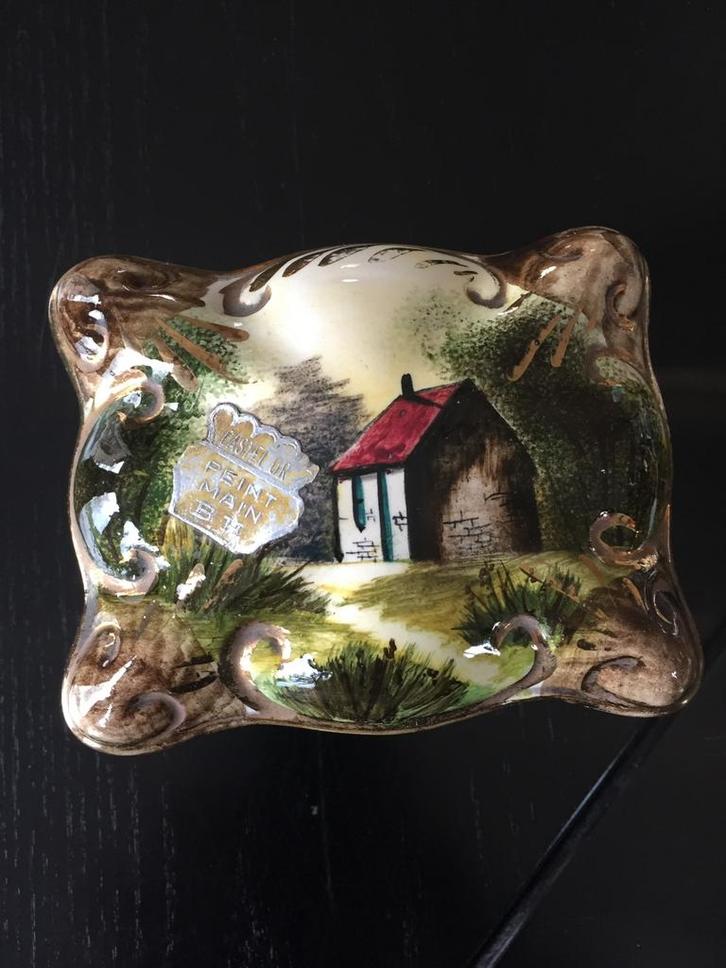 Vintage juwelendoosje – Hubert Bequet – Made in Belgium (HB), Antiek en Kunst, Antiek | Keramiek en Aardewerk, Ophalen of Verzenden