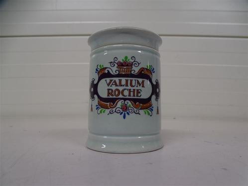 A5129 Valium Roche apothekers pot Zenith, Antiek en Kunst, Antiek | Keramiek en Aardewerk, Ophalen of Verzenden