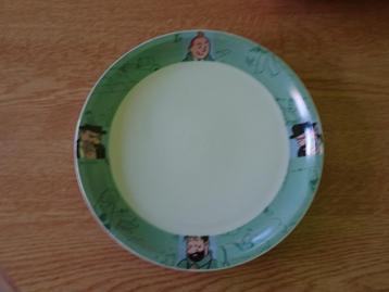 Taartschaal met figuren uit Kuifje - Hergé beschikbaar voor biedingen