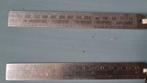 2 Victorian Sheffield Engineers architect measures, Ophalen of Verzenden