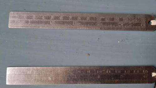 2 Victorian Sheffield Engineers architect measures, Antiek en Kunst, Antiek | Gereedschap en Instrumenten, Ophalen of Verzenden