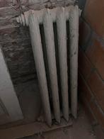 Gebloemde retro gietijzeren radiator, Doe-het-zelf en Bouw, Verwarming en Radiatoren, Ophalen, Gebruikt, Radiator