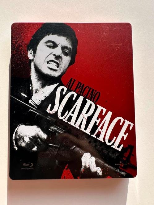 Scarface steelbook blu ray, CD & DVD, Blu-ray, Comme neuf, Enlèvement ou Envoi