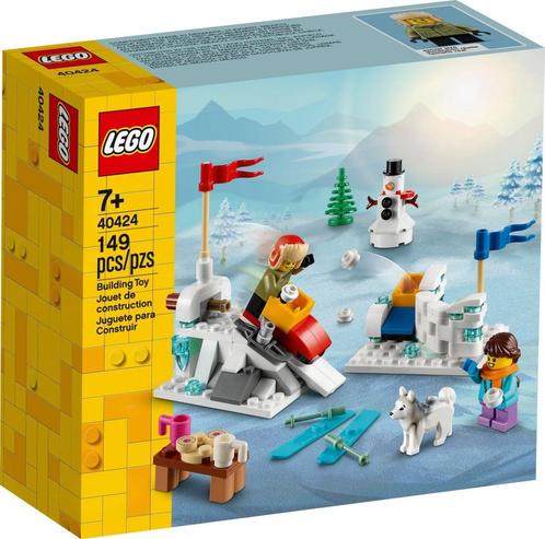 Lego 40424 Winter sneeuwballengevecht (2020), Enfants & Bébés, Jouets | Duplo & Lego, Neuf, Lego, Ensemble complet, Enlèvement ou Envoi