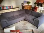 Canapé d’angle PHAETON (designer) 6 places gris, Comme neuf